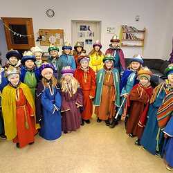 Auch in der Pfarre Irdning waren Sternsinger fleißig unterwegs