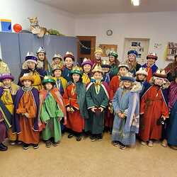 Auch in der Pfarre Irdning waren Sternsinger fleißig unterwegs