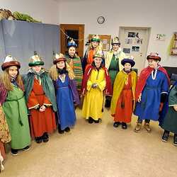 Auch in der Pfarre Irdning waren Sternsinger fleißig unterwegs
