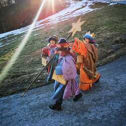 In Weißenbach bei Liezen waren 19 Kinder unterwegs
